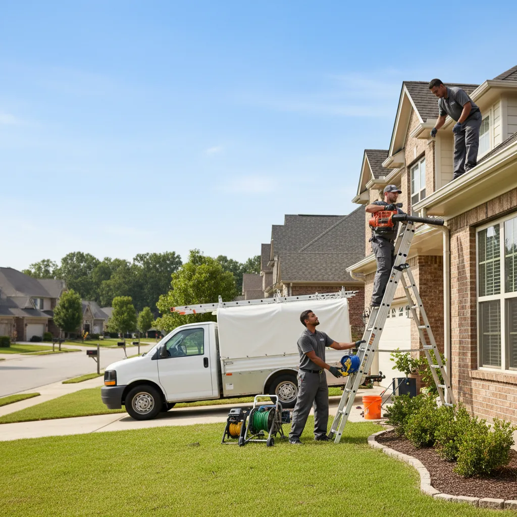 Home Gutter Service in Leckrone, PA near me